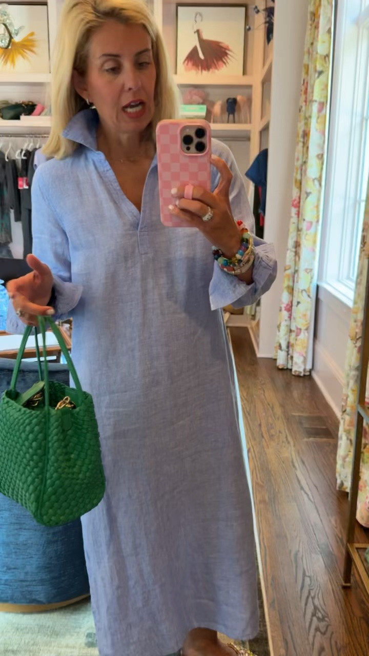 It’s about how we style it, right?!? 
Sizing: 
Tee - xs
Jumpsuit - small
Popover Maxi Dress - xs
Maxi Skirt - xs
Sweater - xs
Linen Midi Dress - small

*code Catherine20 at Allie + Bess

#LTKdayinmylife #LTKmomlife #LTKOver40 #LTKdayinmylife #LTKootd #LTKmomlife
