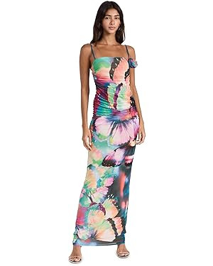 AFRM Women's Jennan Illusion Ankle Dress | Amazon (US)