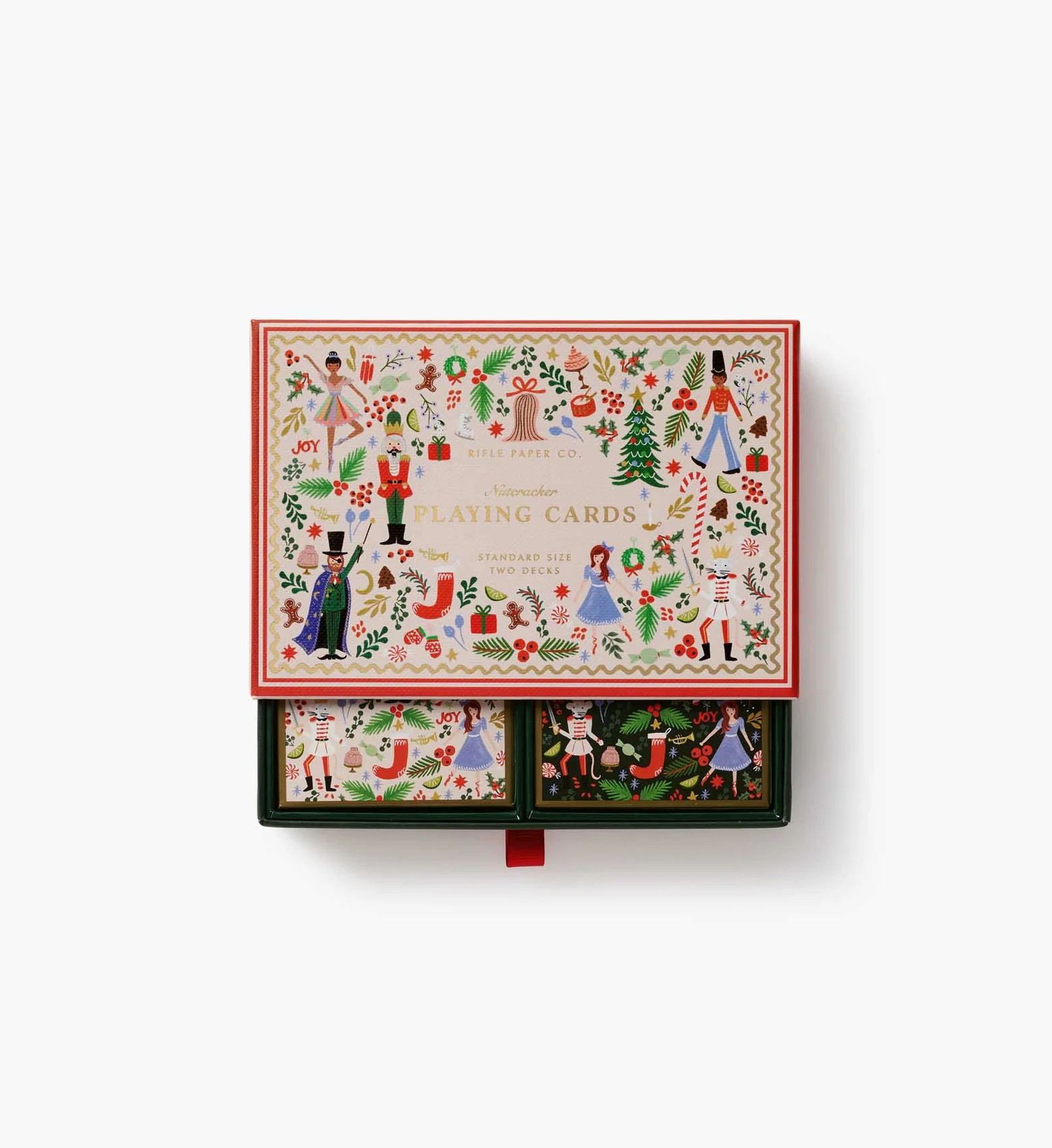 Playing Card Set - Holly Jolly Nutcracker | Rifle Paper Co.