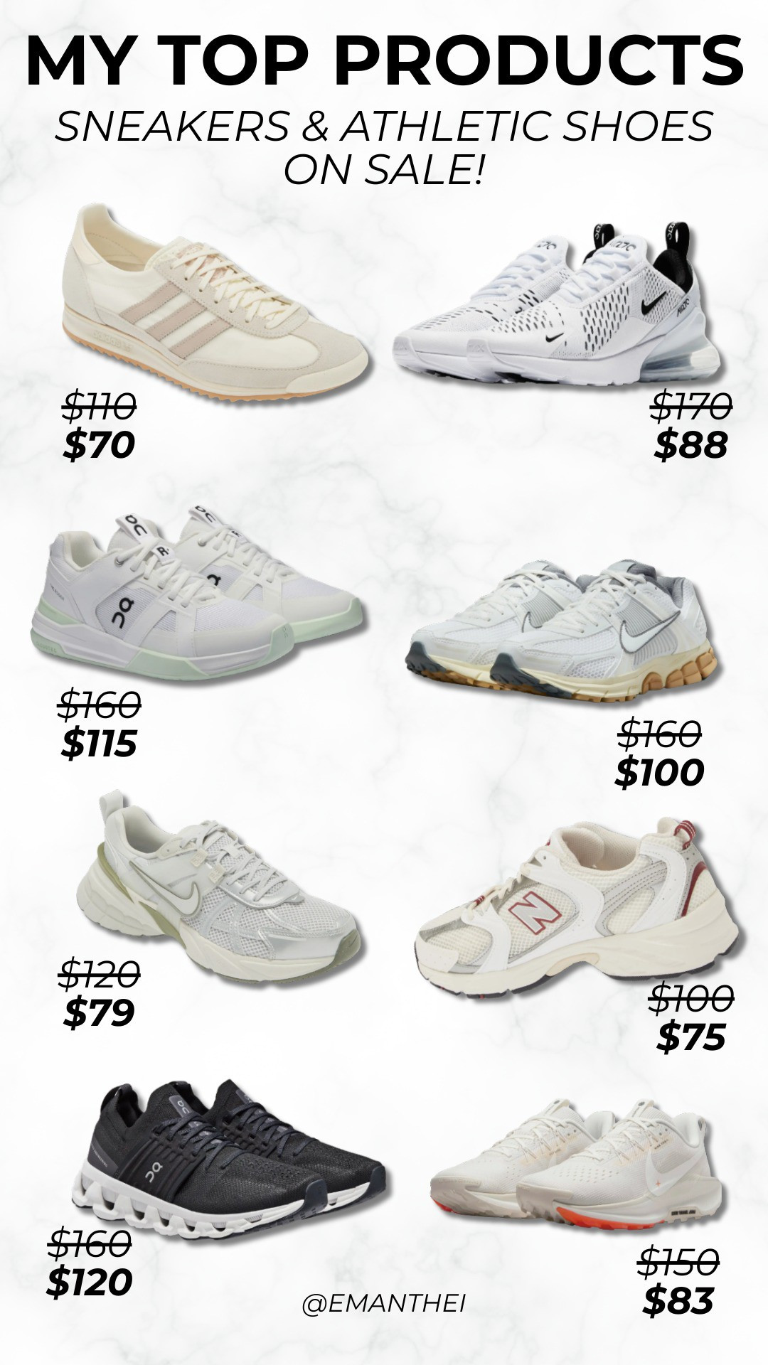 Sneakers  | New Balance | Adidas | Nike | Athletic Shoes | Nordstrom | Gift ideas | Gift list 👟

#LTKGiftGuide #LTKActive #LTKFindsUnder100