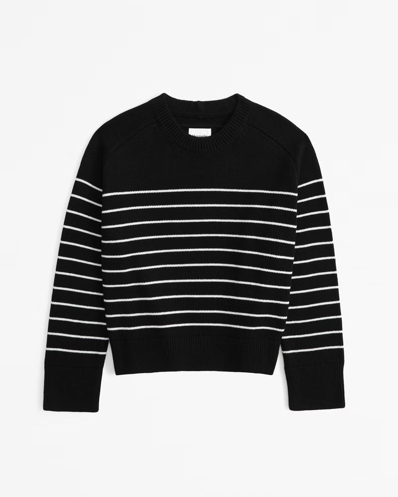 Women's The A&F Madeline Crew Sweater | Women's New Arrivals | Abercrombie.com | Abercrombie & Fitch (US)