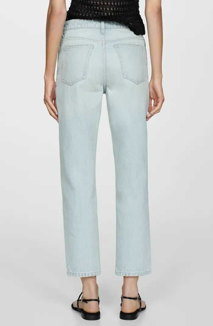 MANGO High Waist Mom Jeans | Nordstrom | Nordstrom