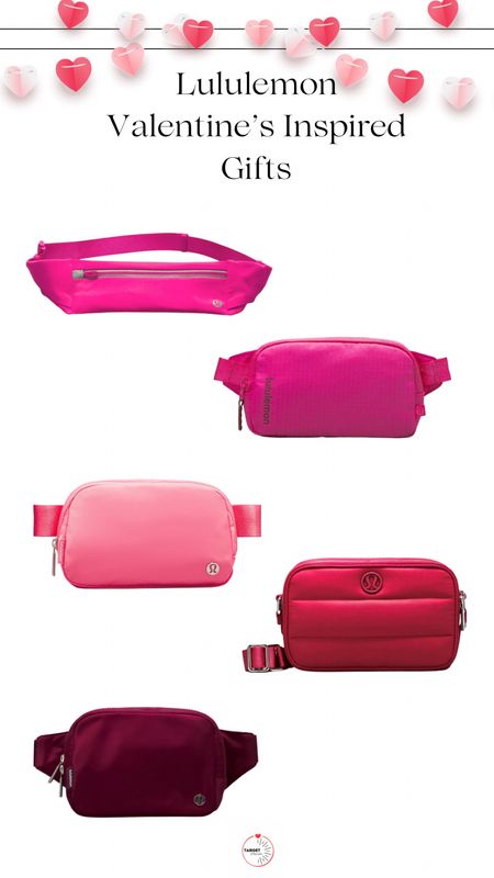 Lululemon Pink Valentine’s Day Inspired Belt Bags #lululemon #lululemonbags #valentinesgifts #valentinesday #vdaygifts #pinkbags #pinkeverything

#LTKtravel #LTKstyletip #LTKfindsunder50