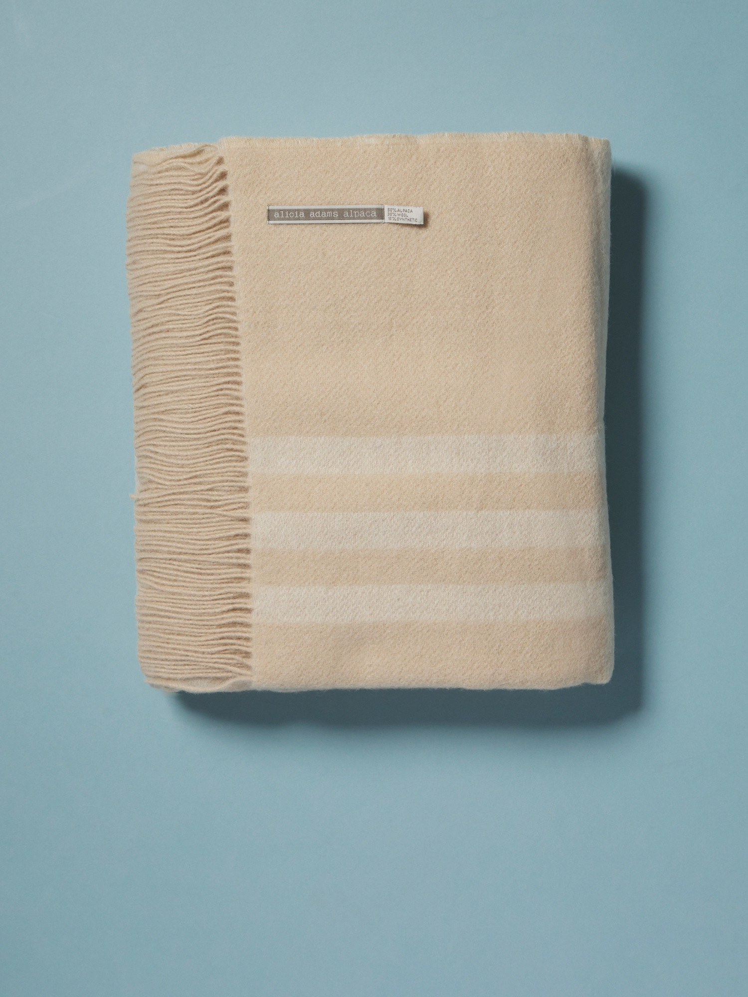 Made In Peru 50x70 Alpaca Blend Checkered Throw | HomeGoods