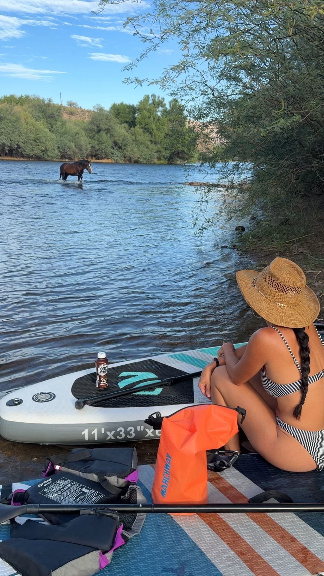 Paddle boarding on the salt river! A must try if you’re in Arizona. We had a blast! Sharing my swimsuit and river must haves

Outdoor 
Paddle board
Wet bag

#LTKdayinmylife #LTKSeasonal #LTKTravel