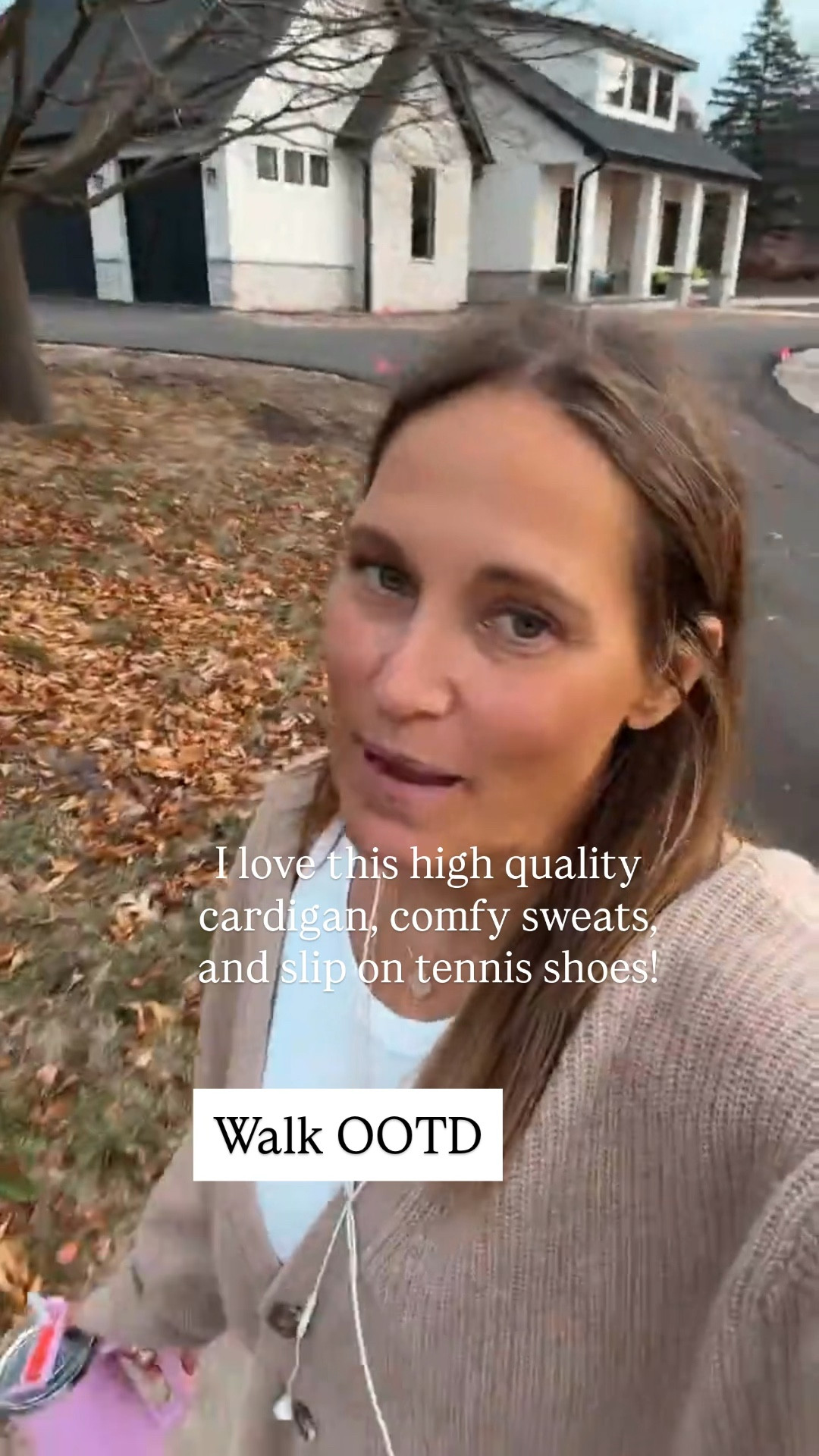 Walking OOTD. If you’re looking for high quality luxe cardigan at an affordable price check out below. I am also loving this pendant necklace my sister influenced me to get. Oh and my trusty Stanley to keep me hydrated. m

#LTKootd #LTKActive #LTKOver40