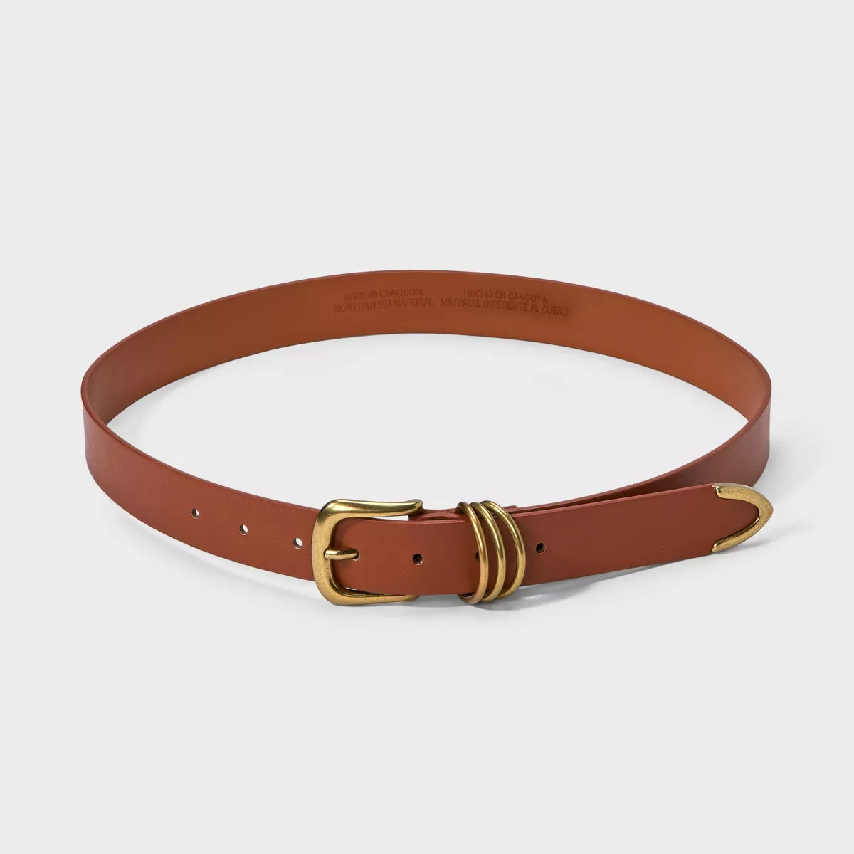 D Keepers Belt - Universal Thread™ Brown XS | Target