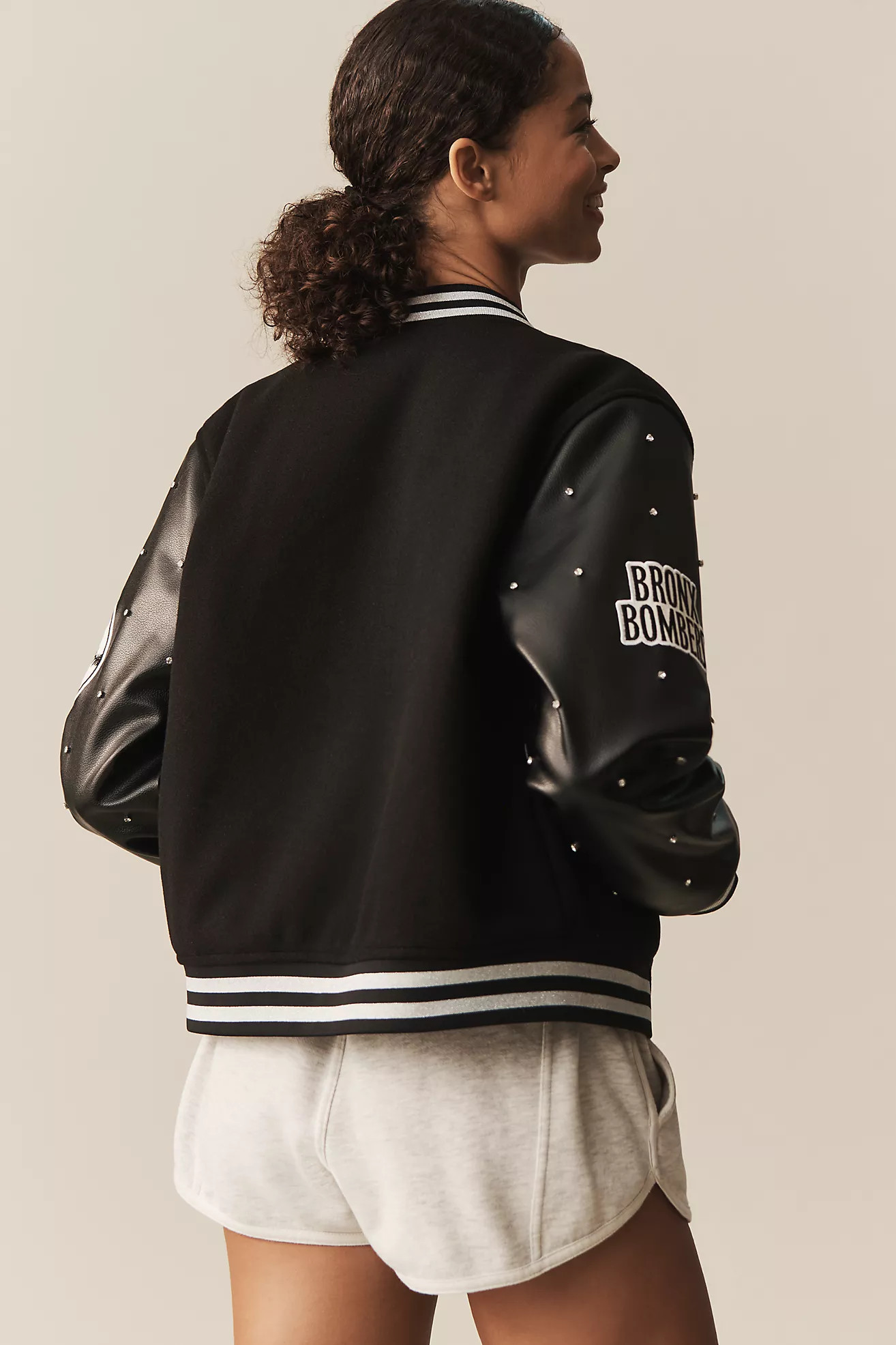 The Wild Collective x Anthropologie MLB Letterman Jacket | Anthropologie (US)