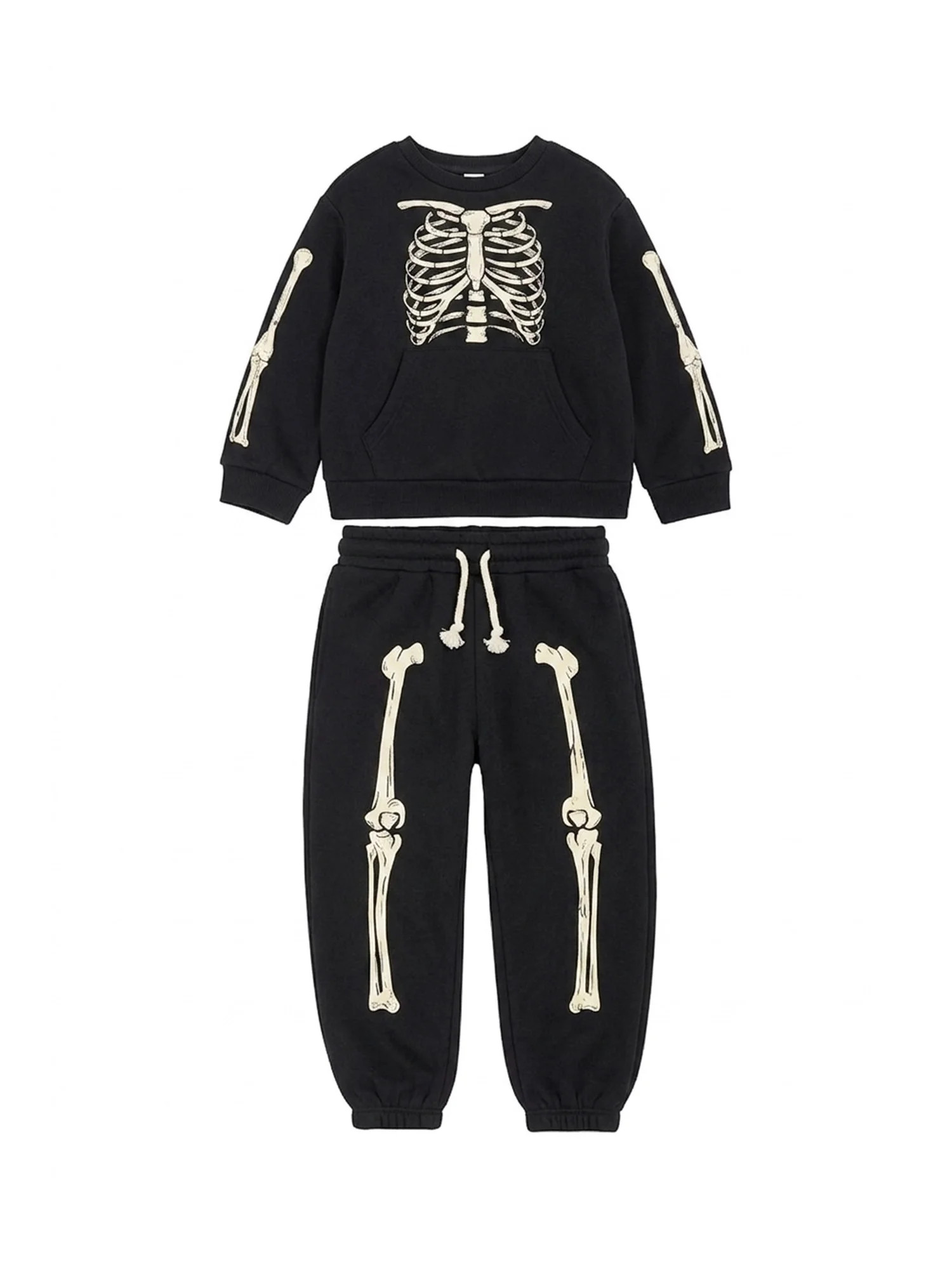 Way To Celebrate Toddler Halloween Pullover and Jogger Set, Sizes 12M-5T | Walmart (US)