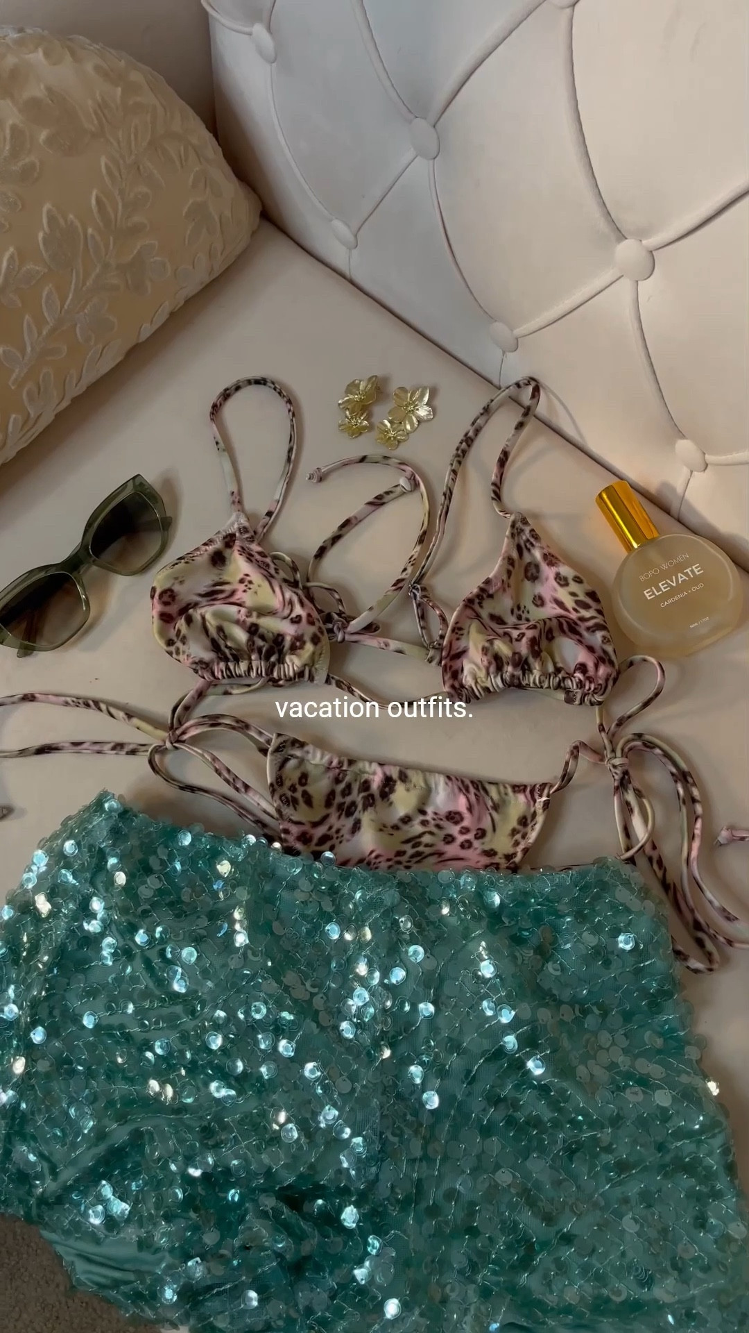 vacation outfit ideas / summer outfit inspo 🐬🪸🏄🏽‍♀️ 

leopard print bikini, sequin shorts, microshorts, hot pants, maxi dress, summer dress, sun dress, vacation dress, aesthetic sundress, sundress outfit, mini dress for summer, summer dress inspo, summer dress haul, peppermayo dresses, peppermayo haul, peppermayo outfits, summer outfits aesthetic, TikTok outfits, sequin outfit inspo, Ibiza outfit inspo, Ibiza outfits, miami outfits, spring break outfits, spring vacation outfits 
