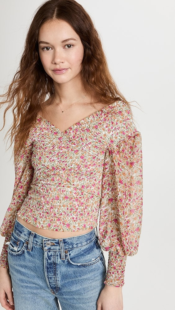 BB Dakota Smock Factor Top | Shopbop | Shopbop