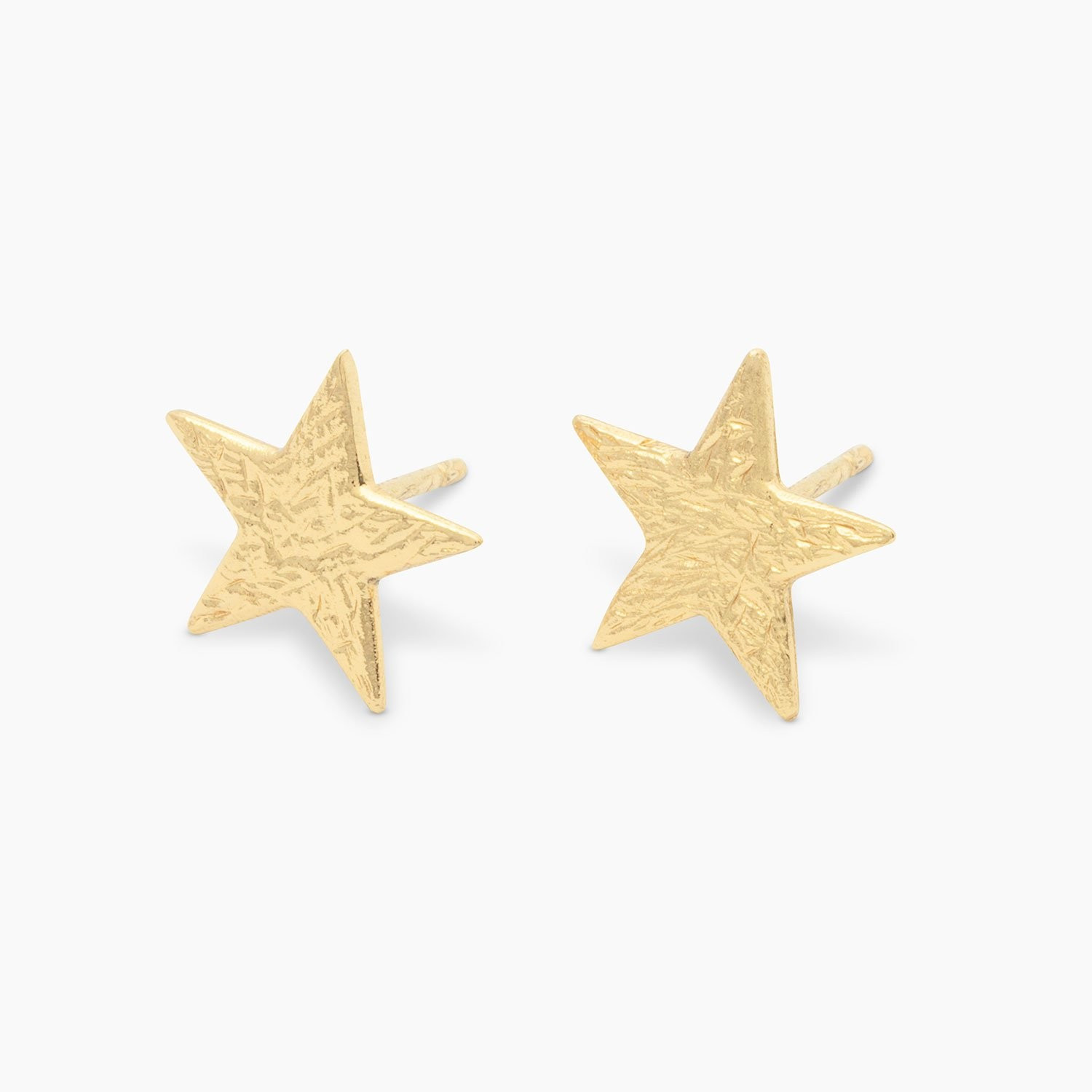 Small Star Stud Earrings (Gold) | Gorjana