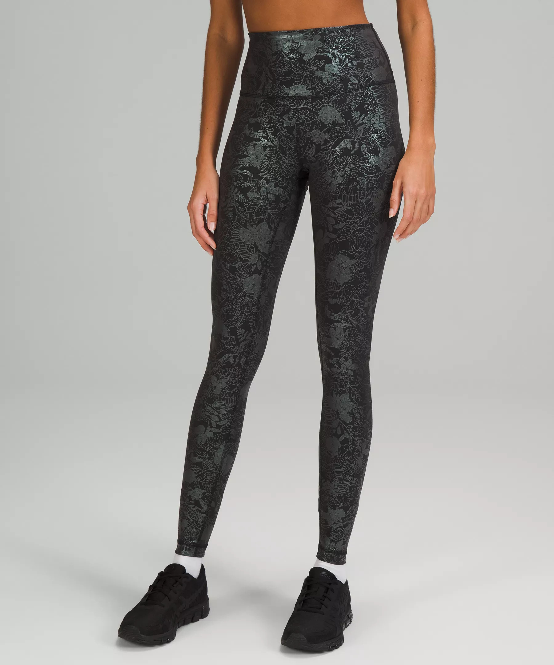 Wunder Train High-Rise Tight 28" Foil | Lululemon (US)
