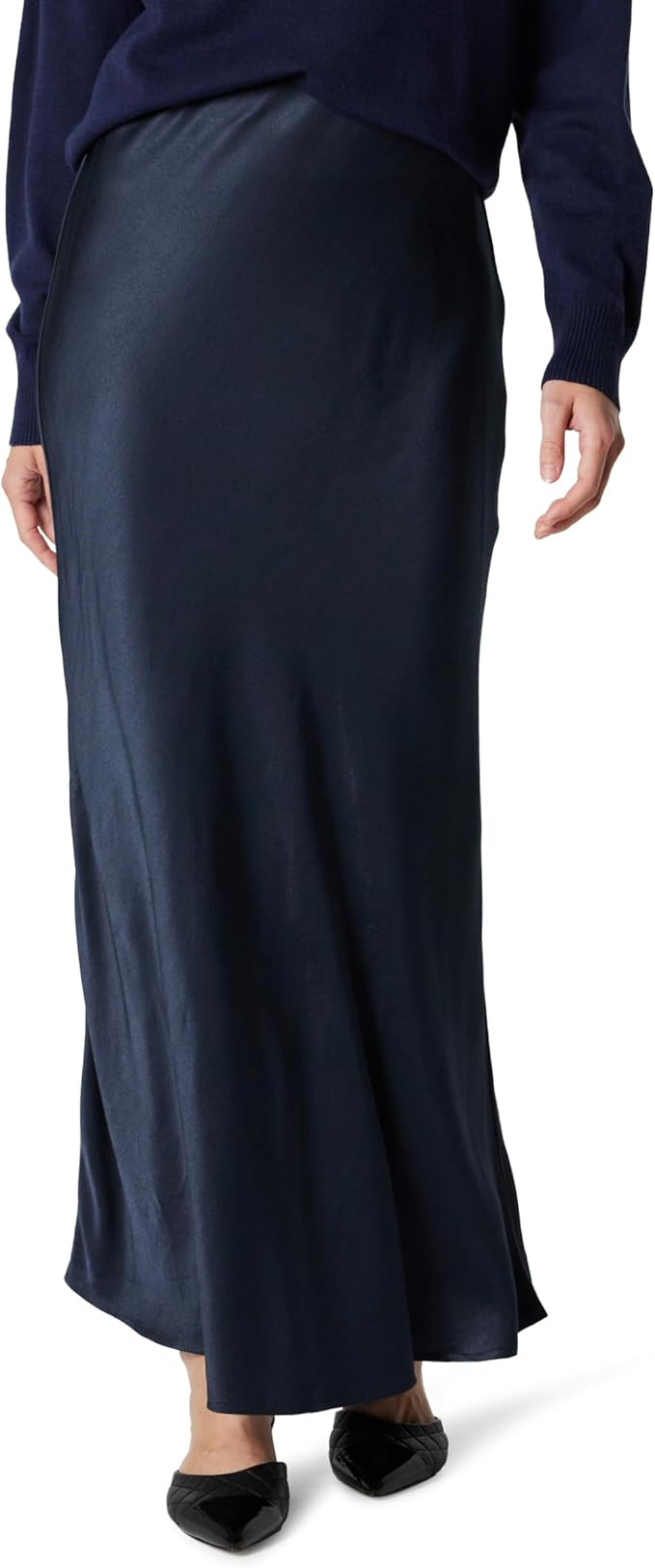 The Drop Women's Alya Silky Slip Maxi Skirt | Amazon (US)