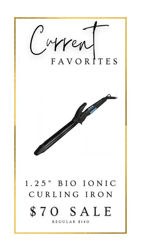 Bio ionic curling iron sale

#LTKbeauty #LTKfindsunder100 #LTKGiftGuide