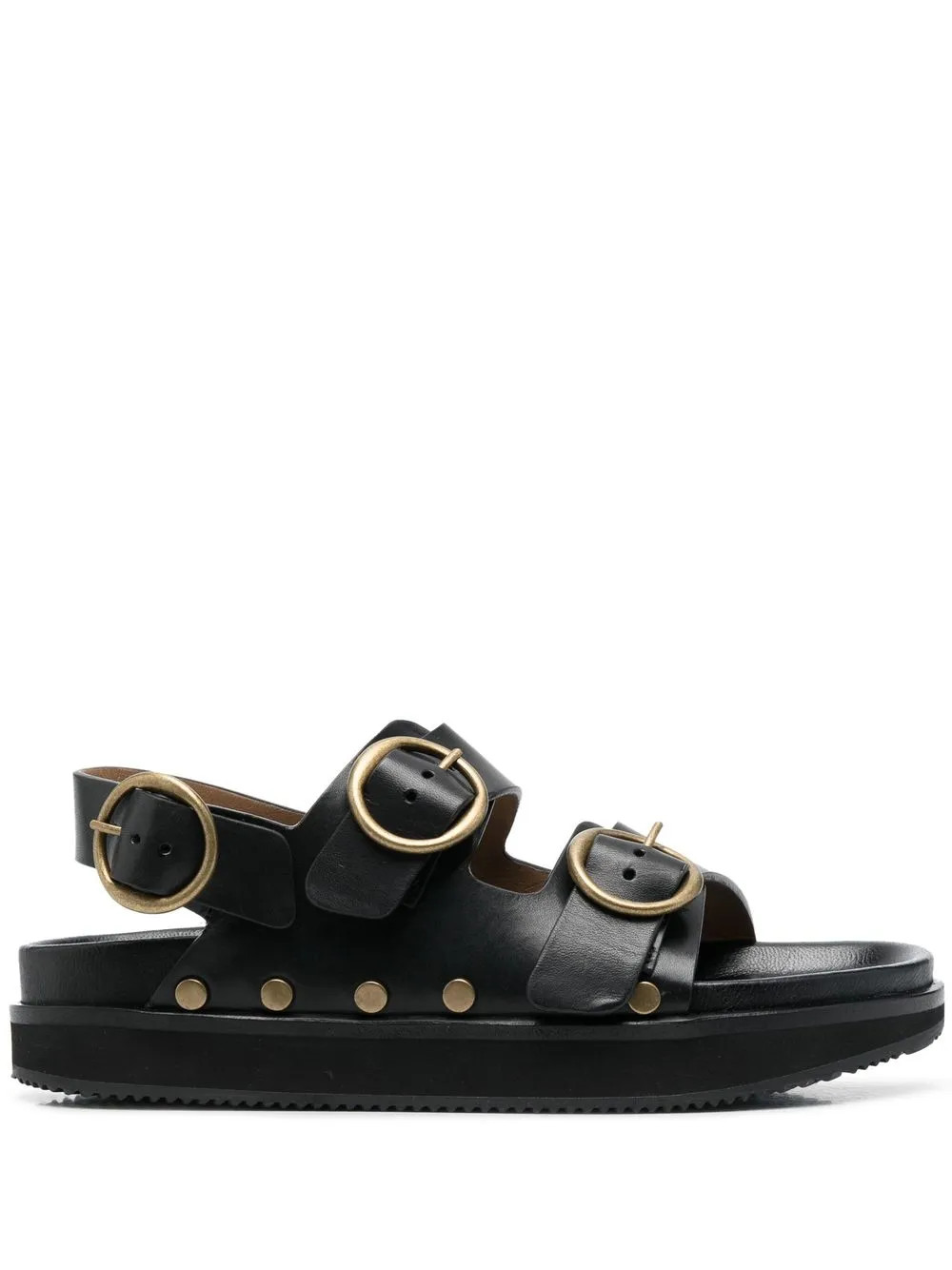 ISABEL MARANT Ophie Studded Slingback Sandals - Farfetch | Farfetch Global