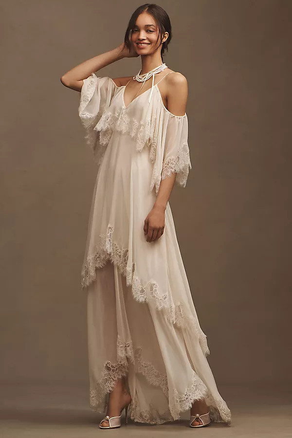Annavelle Layered Silk Dress | Anthropologie (US)