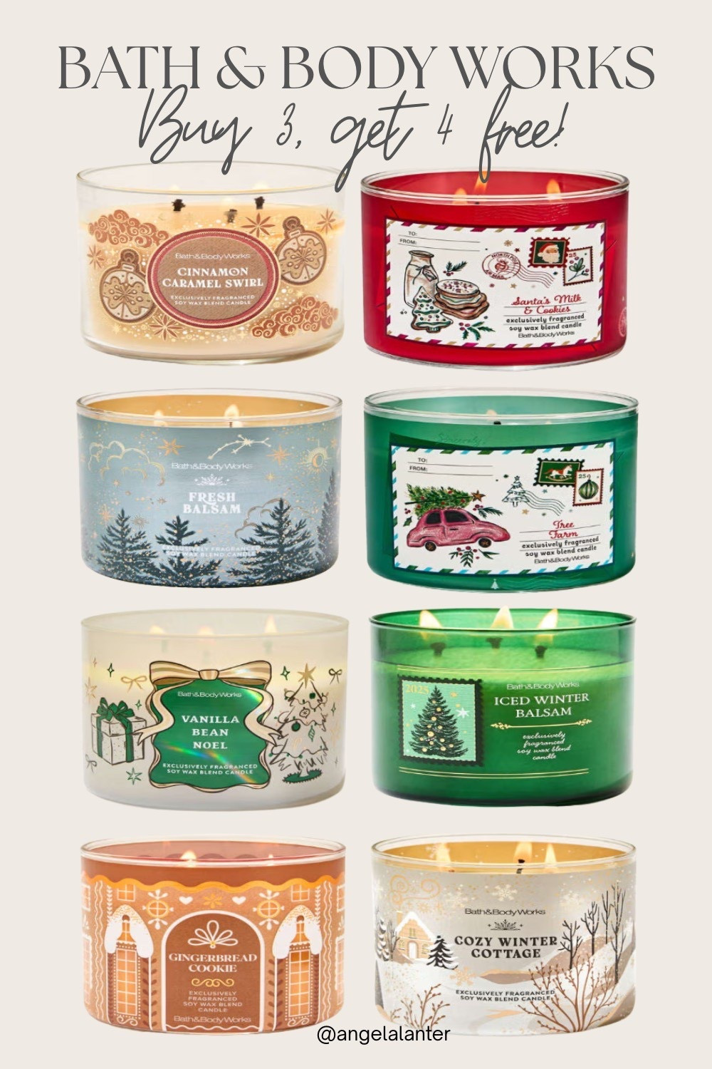 Christmas candles, soaps, Wallflowers and more all BUY THREE GET FOUR FREE 🤯 Everything is on sale!!

#LTKHoliday #LTKCyberWeek #LTKSaleAlert