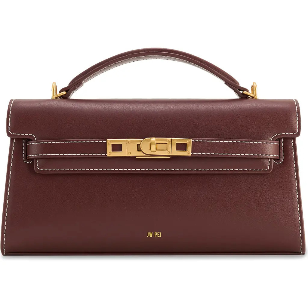 JW PEI Noor Top Handle Bag in Reddish Brown at Nordstrom | Nordstrom