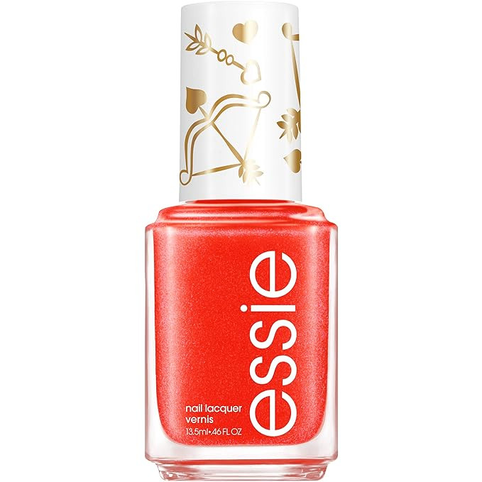 nail polish, limited edition valentine's day collection, coral nail color with a shimmer finish | Amazon (US)
