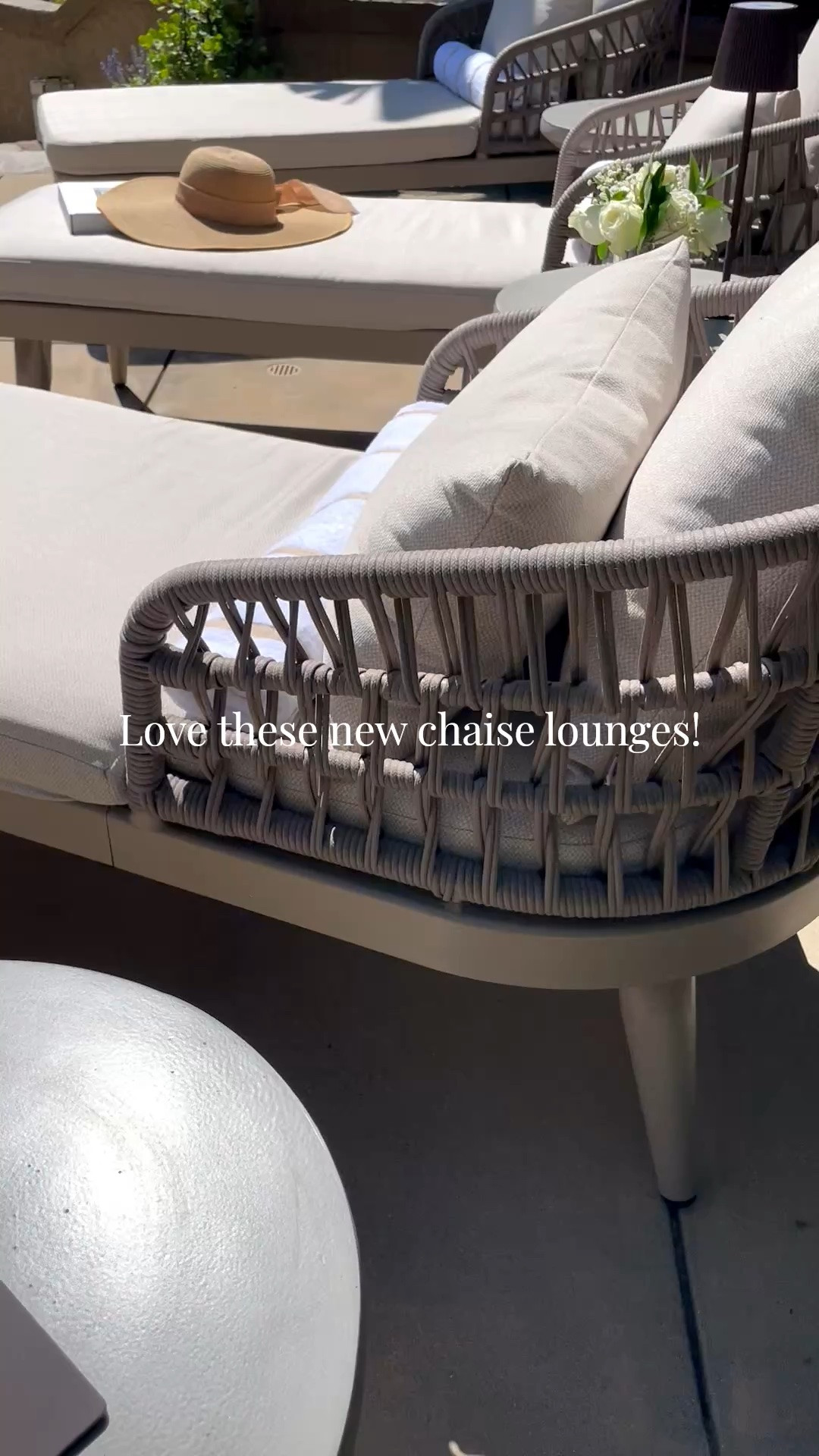 Love these new chaise lounges! The perfect place to relax poolside!

Use coupon code: NICOLE00500 for an extra 5% off the chaise lounges before 12/29/2026

#LTKSwim #LTKHome