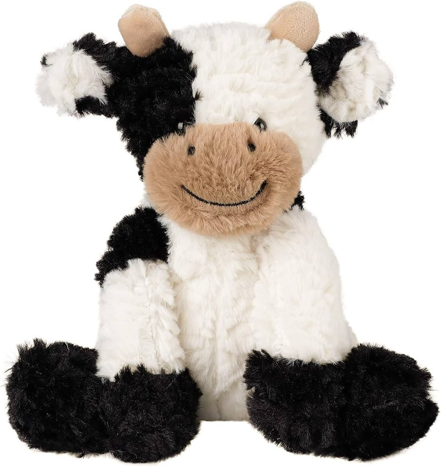 Hopearl Adorable Plush Cow Toy Floppy Dairy Cattle Soft Stuffed Animal Cute Birthday for Boys Gir... | Amazon (US)