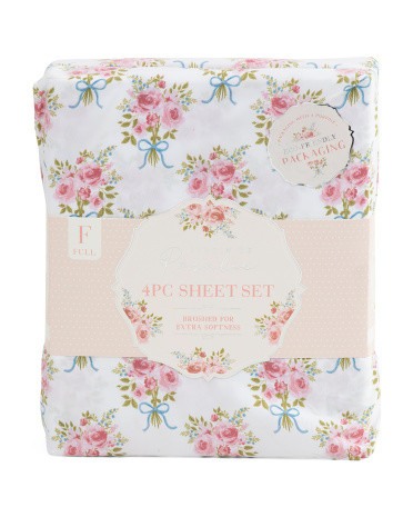 Rose Bouquet Sheet Set | TJ Maxx