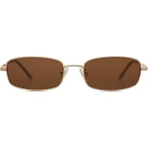 SOJOS Trendy Rectangle Sunglasses Womens Mens, Retro 80s 90s Y2k Chic Narrow Thin Skinny Sunnies ... | Amazon (US)