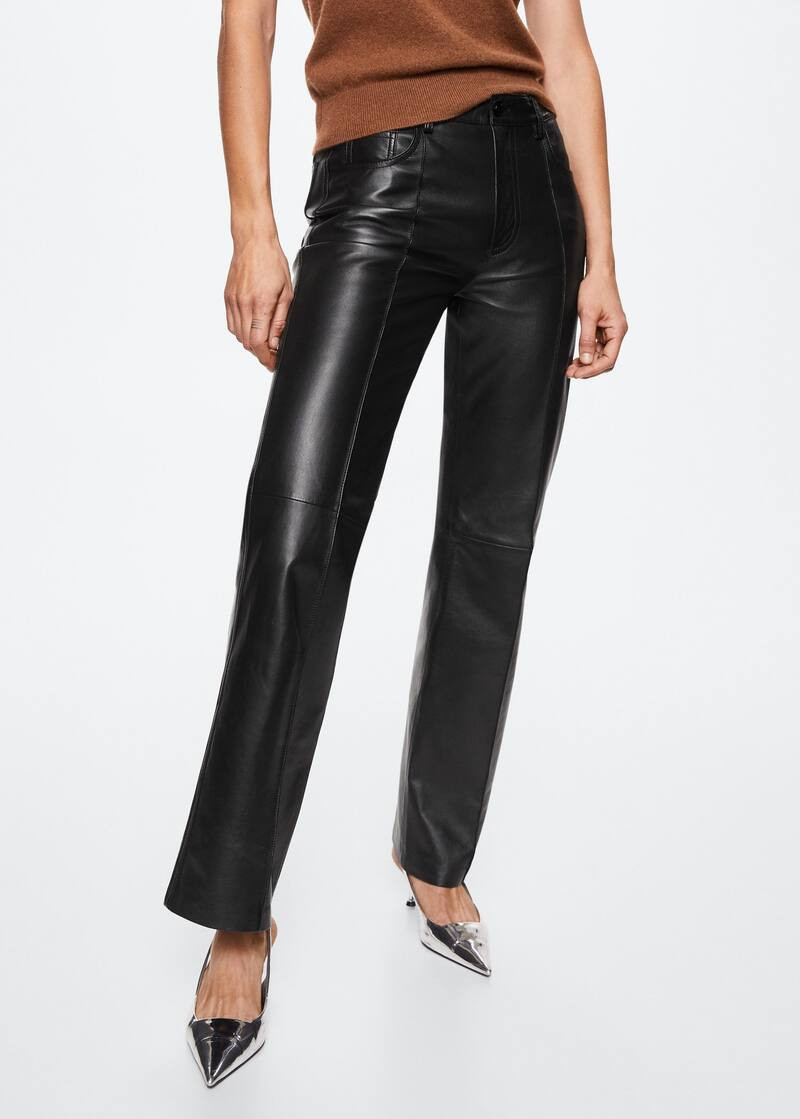 Search: leather trousers woman (21) | Mango United Kingdom | MANGO (UK)