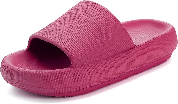 BRONAX Pillow Slippers for Women and Men | House Slides Shower Sandals | Cushioned Thick Sole | Amazon (US)