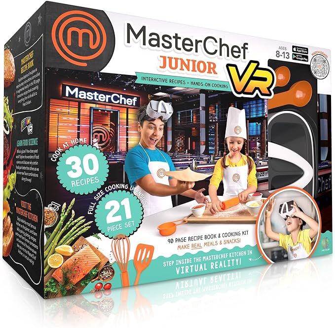 Abacus Brands VR MasterChef Junior - Virtual Reality Kids Cookbook and Interactive Food Science S... | Amazon (US)