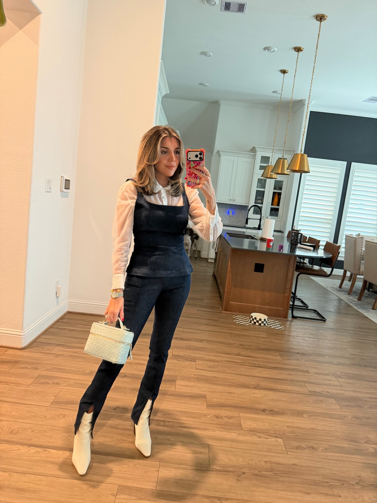 this adorable denim set is 20% off today with code HAPPY20

#LTKHoliday #LTKGiftGuide #LTKSaleAlert