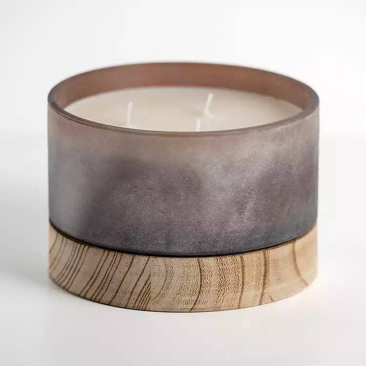Autumn Oak and Musk Triple Wick Jar Candle | Kirkland's Home