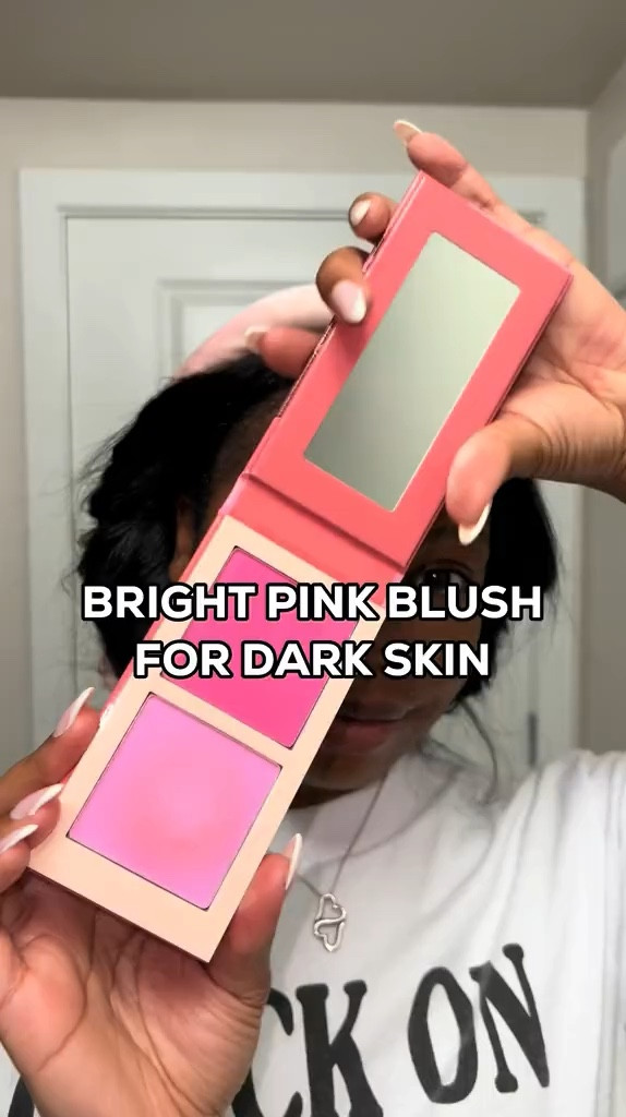 All the black girls to the front! 🙋🏿‍♀️🙋🏾‍♀️🙋🏽‍♀️

If you’re looking for a pigmented pink blush that shows up on dark skin, this Juvia’s Place Vol 4 duo blush deserves all the hype she’s receiving on TikTok rn! 💓

#LTKBeauty #LTKSaleAlert