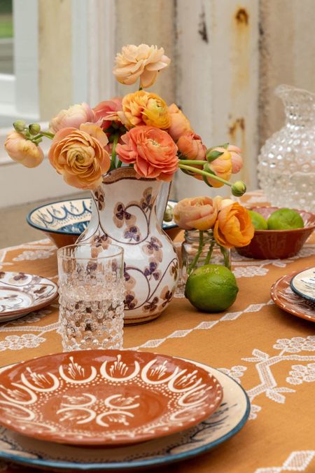 In love with these warm colours for my table 🧡 

#tablescapes #homedecor #tabletop #linens #plates #ceramics #handmade

#LTKstyletip #LTKhome