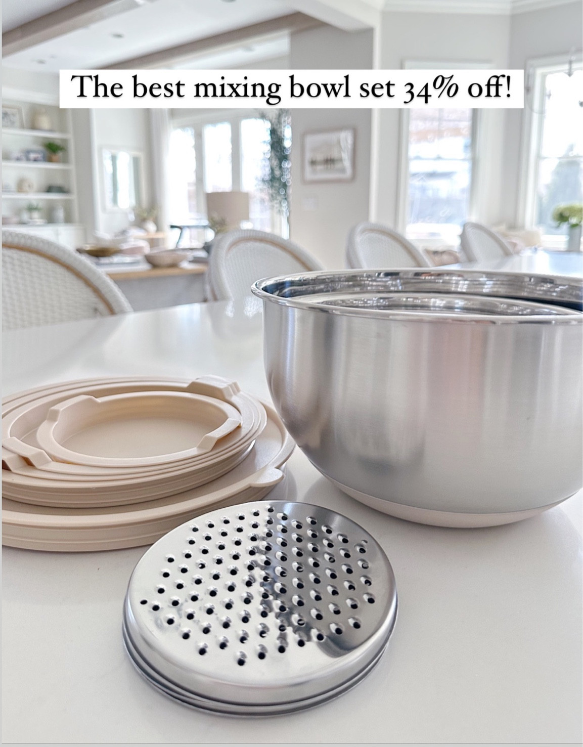 Love this multitasking mixing bowl set! #bigdeals2023

#LTKhome #LTKxPrime