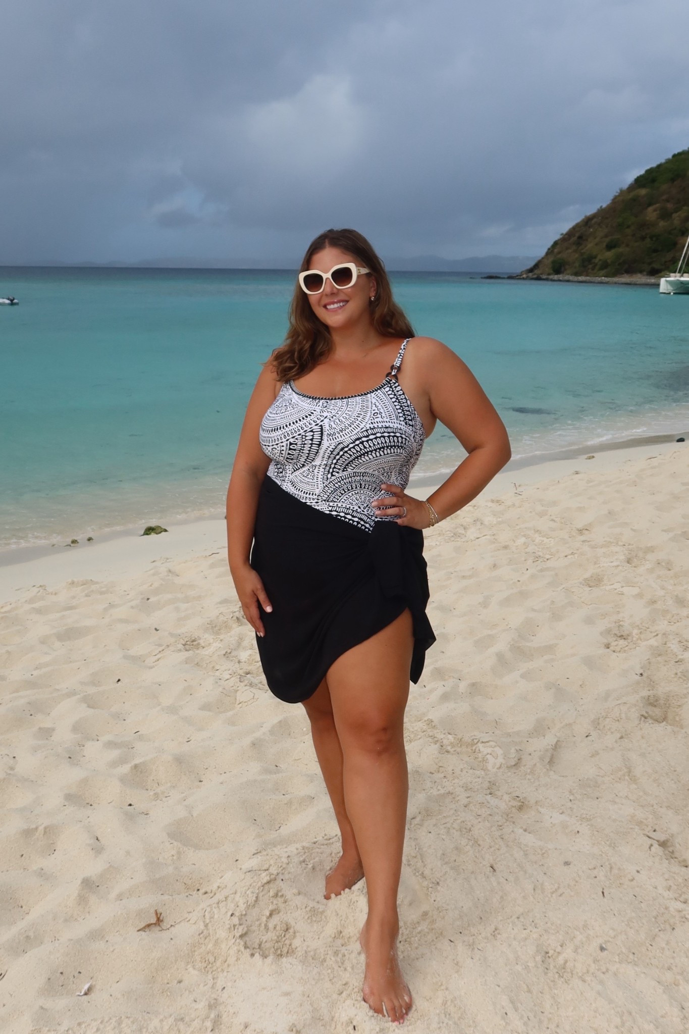 One of your most loved of the week, this one-piece swimsuit. Wearing size 18. Use CARALYNM at Cakes Body, 

#LTKSwim #LTKSeasonal #LTKPlusSize