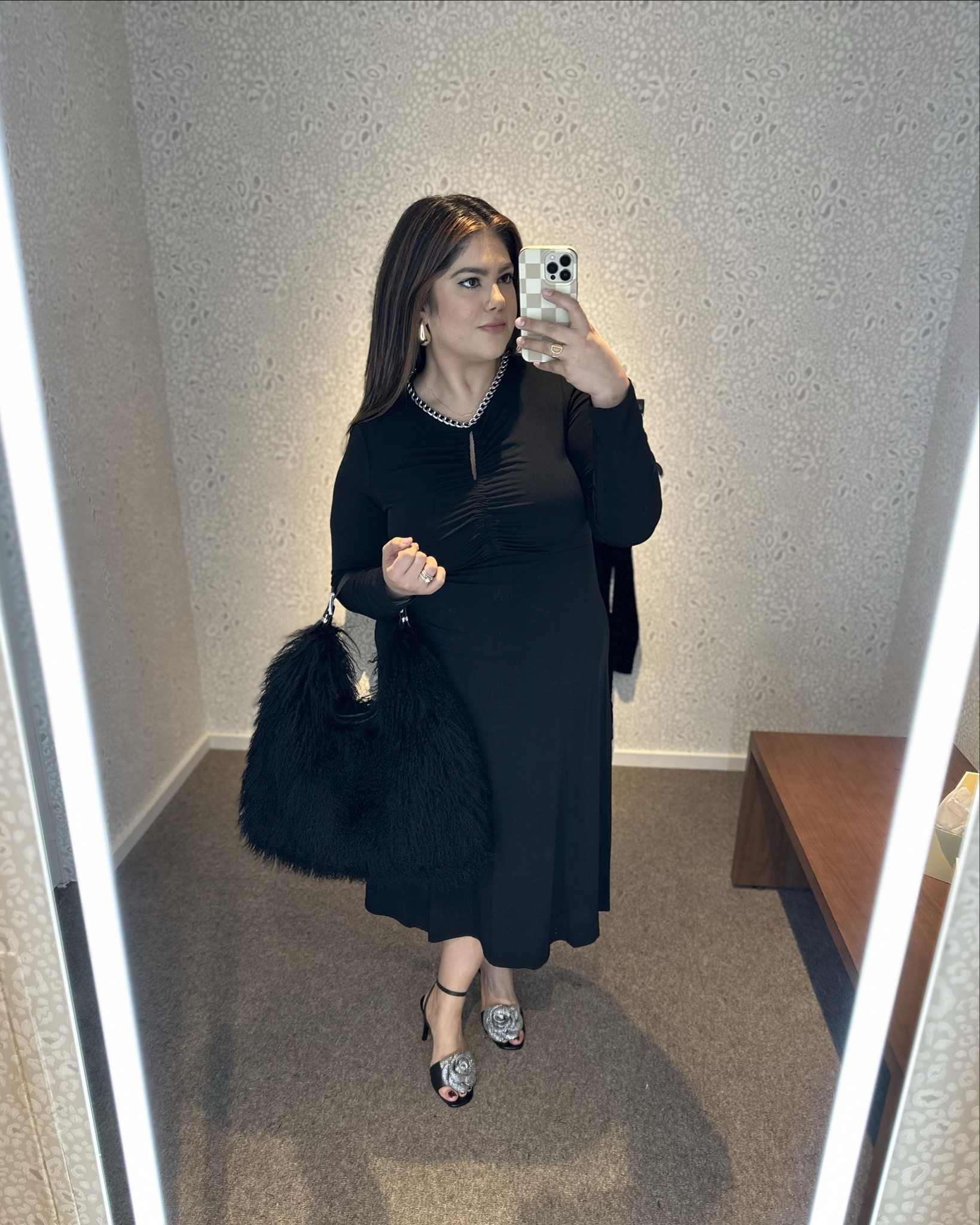 Holiday Outfit Try-on with @michaelkors 🥂✨🎄
I’m wearing a L/XL in each dress  
Perfect outs for thanksgiving, Christmas, Hanukkah, New Years, etc 

#LTKSeasonal #LTKMidsize #LTKHoliday