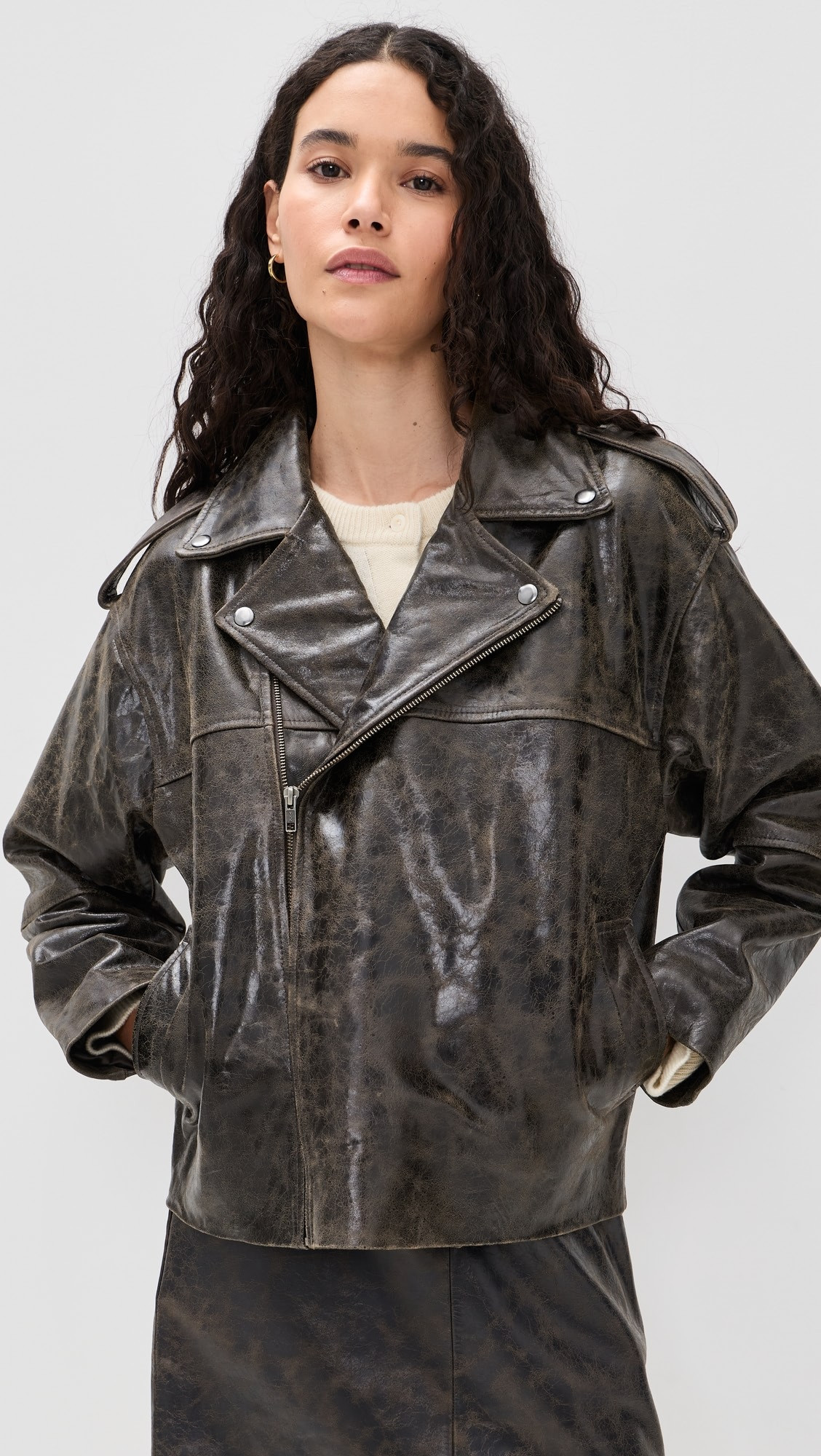 Margo Leather Biker Jacket | Shopbop