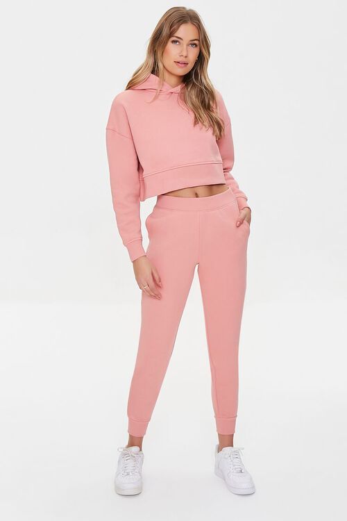 Dropped-Sleeve Fleece Hoodie | Forever 21 | Forever 21 (US)