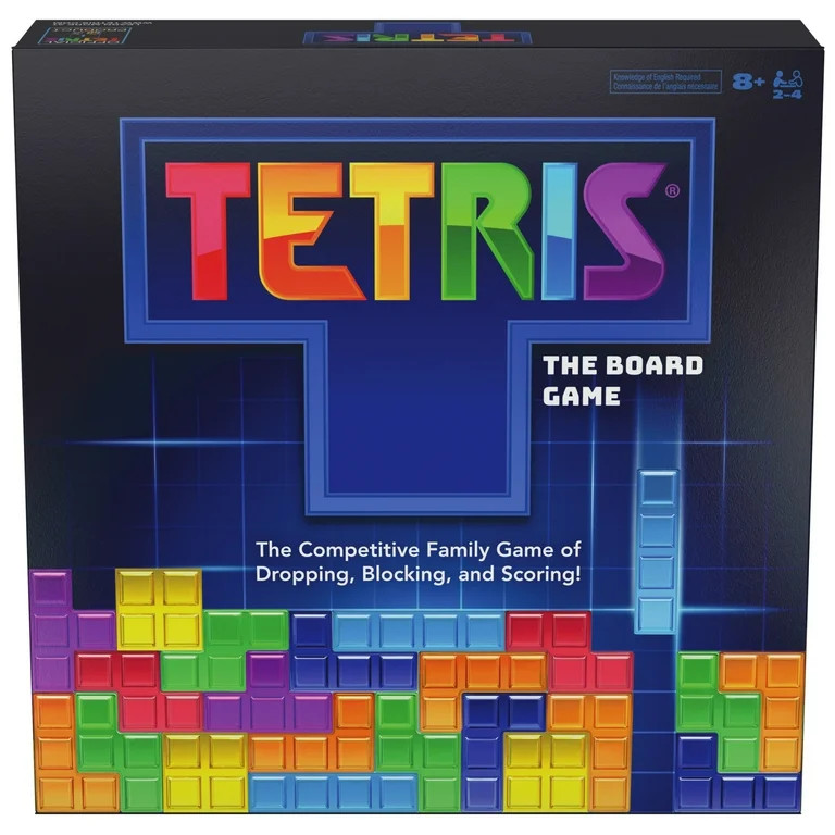 Spin Master Games, Tetris: The Board Game, Multiplayer Head-to-Head Challenge, 2-4 Players, for A... | Walmart (US)
