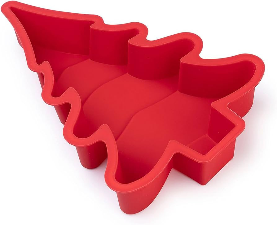 Christmas Tree Silicone Molds for Cake,Cute Cupcake Molds,Non-Stick Baking Molds,Biscuit Christma... | Amazon (US)