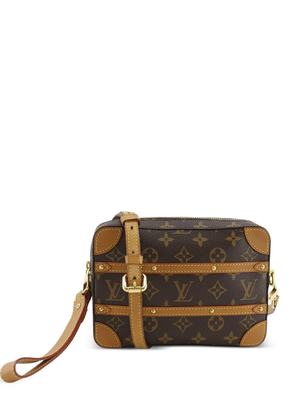 Louis Vuitton Pre-Owned 2019-2021 Monogram Legacy Soft Trunk Pochette shoulder bag - Brown | Farfetch Global