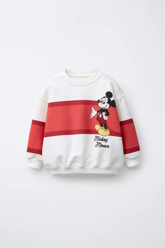 STRIPED MICKEY MOUSE © DISNEY SWEATSHIRT | Zara US