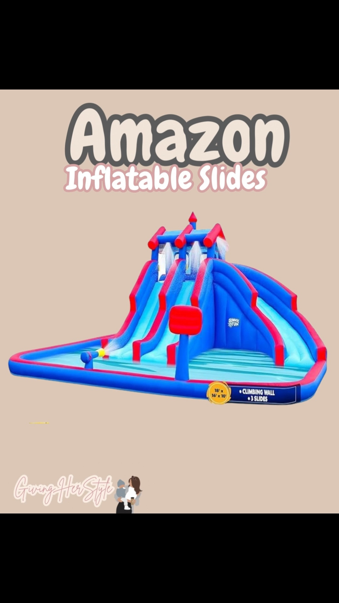 Inflatable water slides from Amazon
4th of July , Fourth of July, hosting, 4th of July party, pool party, kids, family, backyard, amazon finds

#LTKFamily #LTKSeasonal #LTKHome