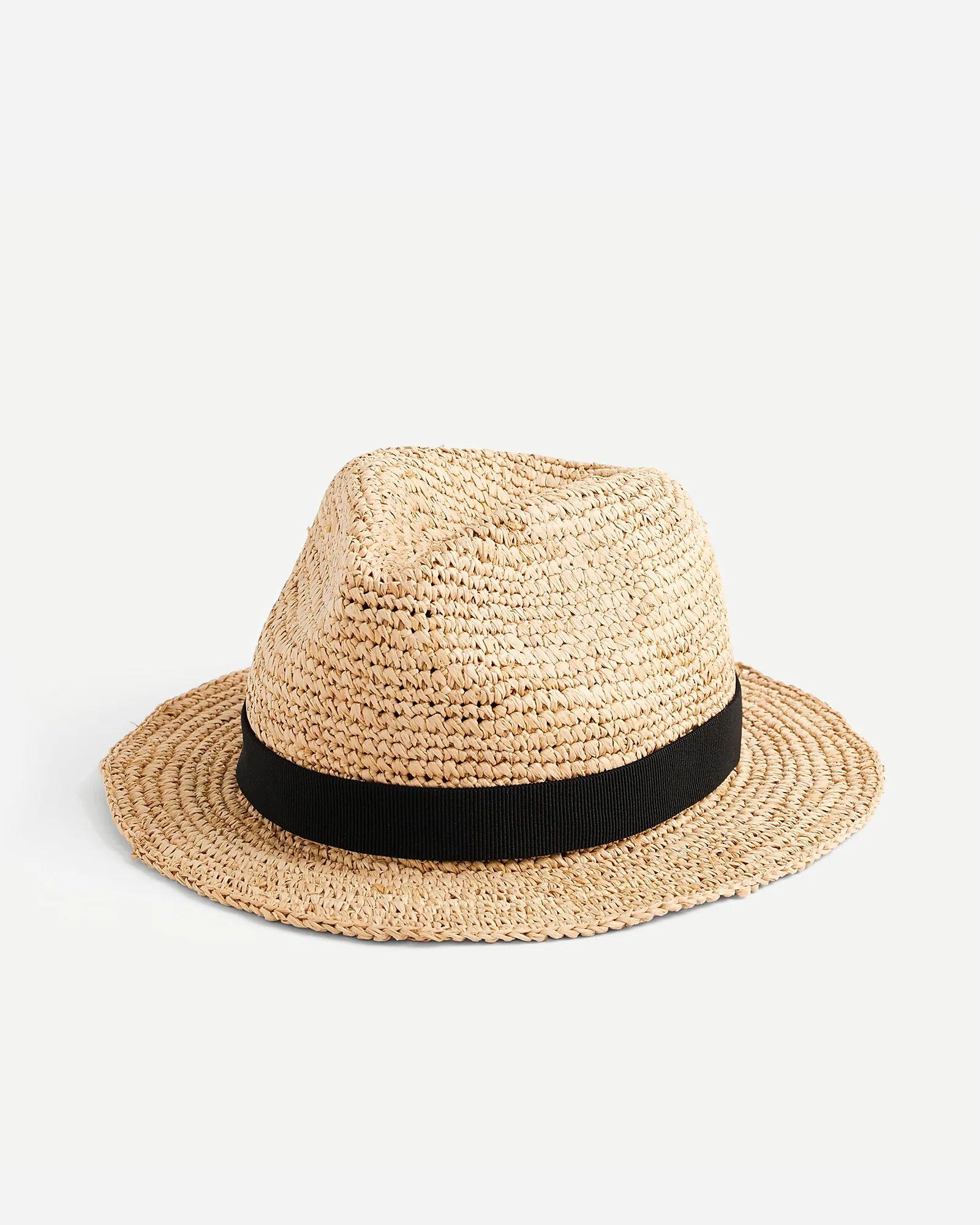 Packable straw hat | J.Crew US
