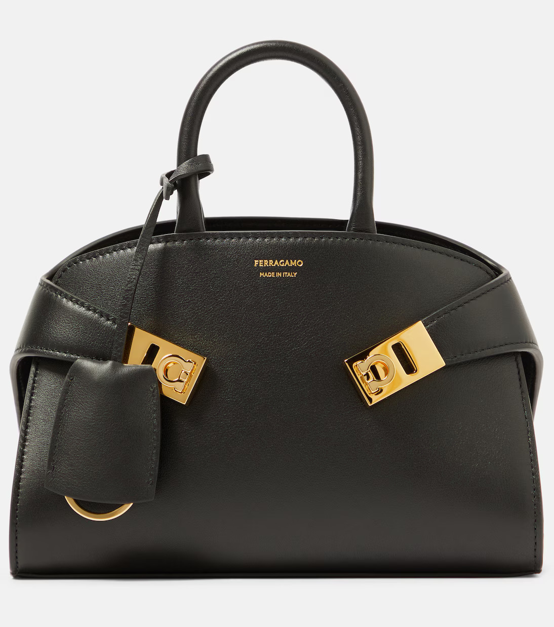 Hug Mini leather tote bag | Mytheresa (UK)