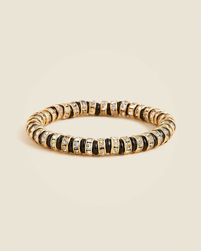 Striped crystal bracelet | J. Crew US