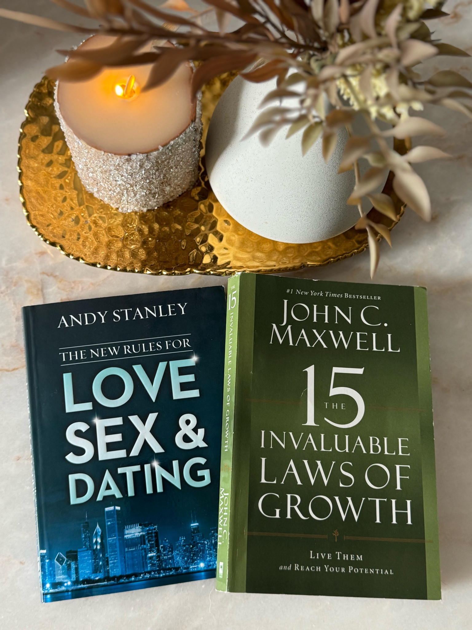 His & hers books for your morning quiet time  