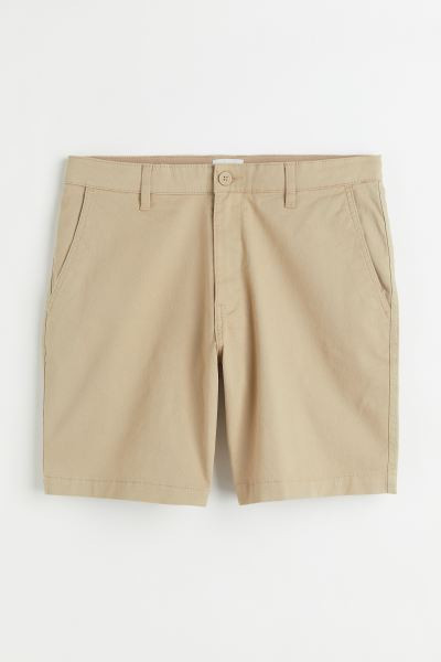 Regular Fit Cotton Chino Shorts | H&M (US + CA)